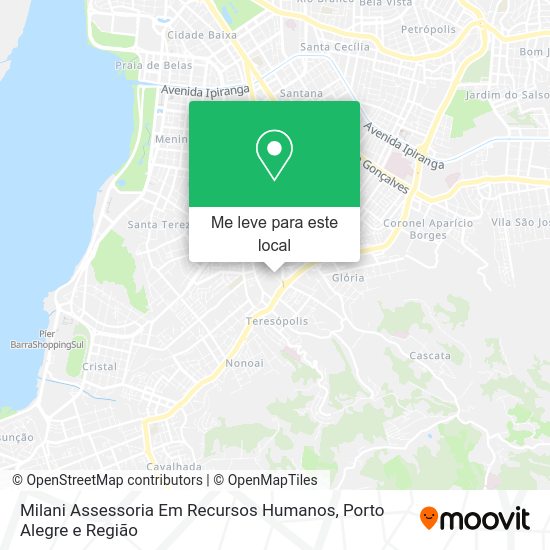 Milani Assessoria Em Recursos Humanos mapa