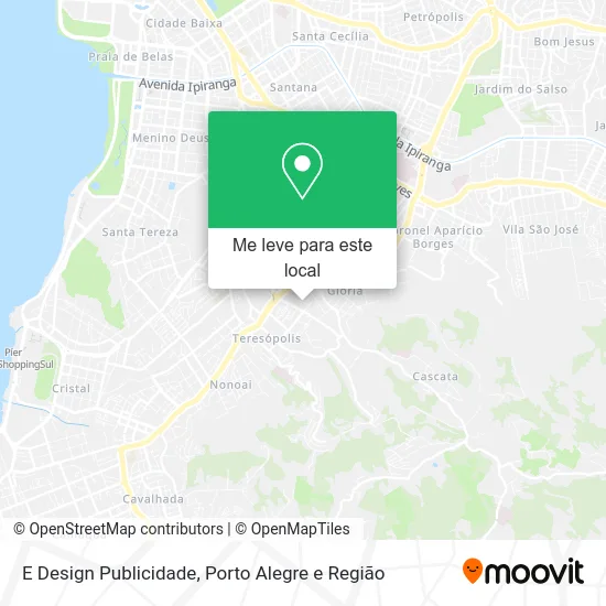 E Design Publicidade mapa