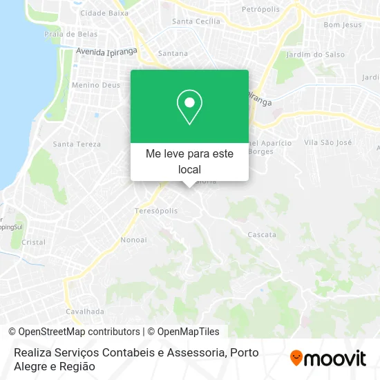 Realiza Serviços Contabeis e Assessoria mapa