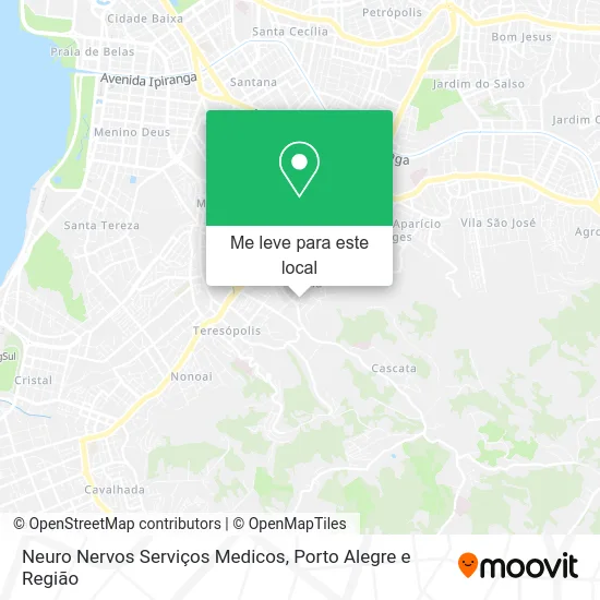 Neuro Nervos Serviços Medicos mapa