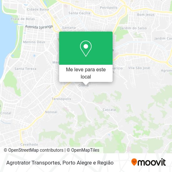 Agrotrator Transportes mapa