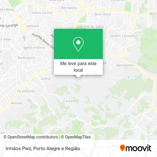 Irmãos Pwz mapa
