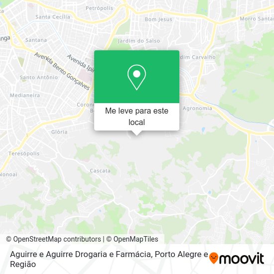 Aguirre e Aguirre Drogaria e Farmácia mapa