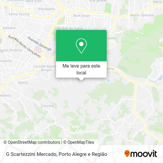 G Scartezzini Mercado mapa