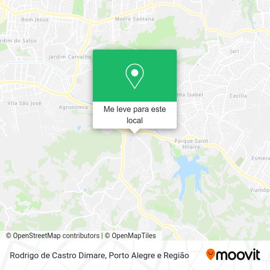 Rodrigo de Castro Dimare mapa