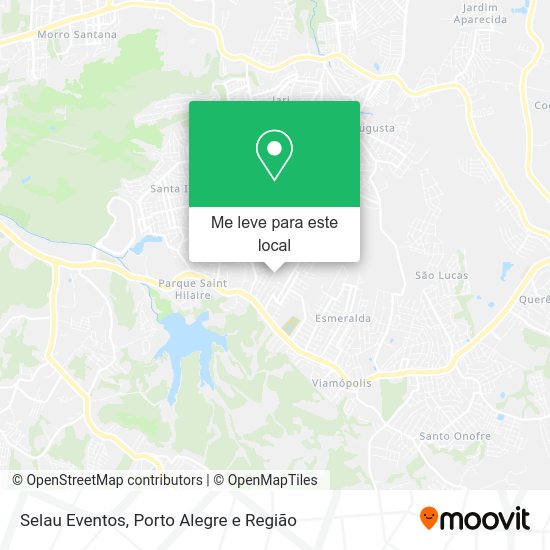 Selau Eventos mapa