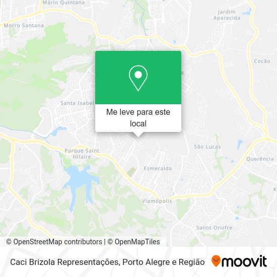 Caci Brizola Representações mapa