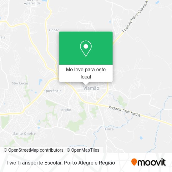 Twc Transporte Escolar mapa
