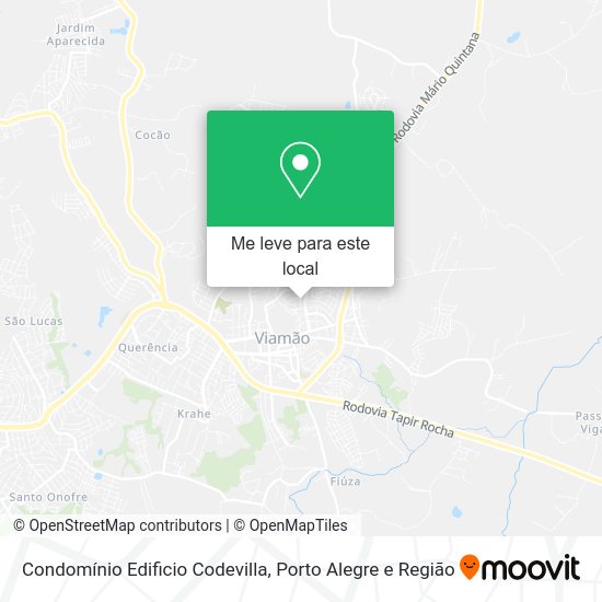 Condomínio Edificio Codevilla mapa