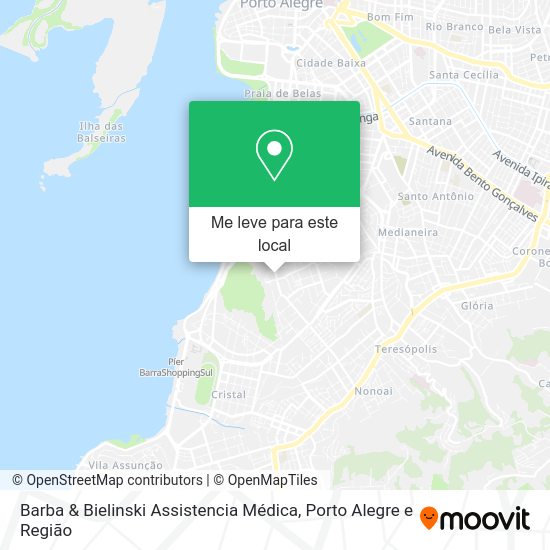 Barba & Bielinski Assistencia Médica mapa