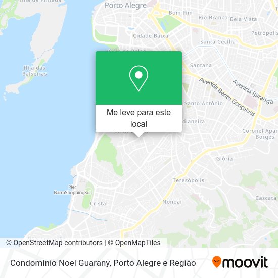 Condomínio Noel Guarany mapa