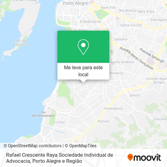 Rafael Crescente Raya Sociedade Individual de Advocacia mapa