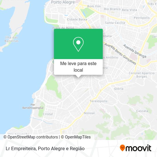 Lr Empreiteira mapa