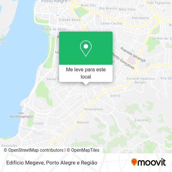 Edifício Megeve mapa