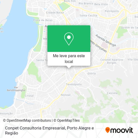 Conpet Consultoria Empresarial mapa