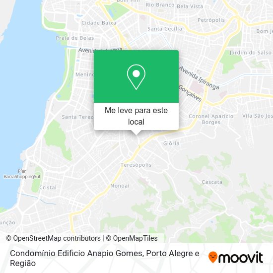 Condomínio Edificio Anapio Gomes mapa