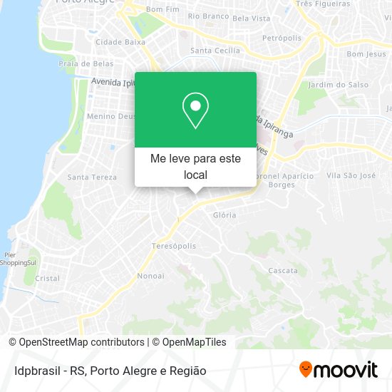 Idpbrasil - RS mapa
