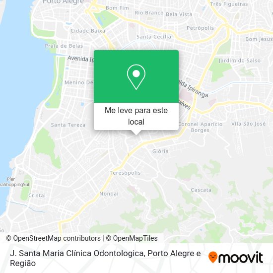 J. Santa Maria Clínica Odontologica mapa
