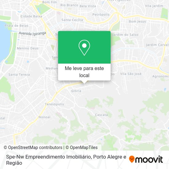 Spe-Nw Empreendimento Imobiliário mapa