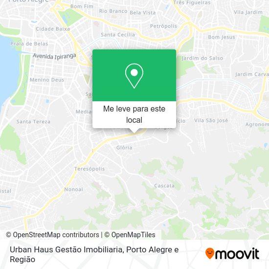 Urban Haus Gestão Imobiliaria mapa