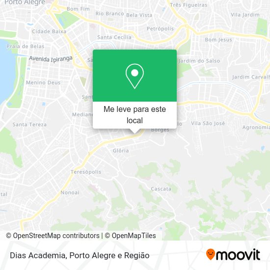 Dias Academia mapa