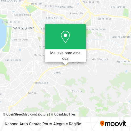 Kabana Auto Center mapa