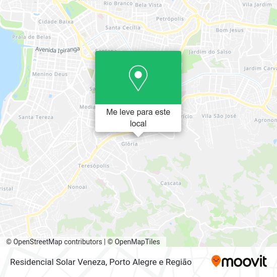 Residencial Solar Veneza mapa