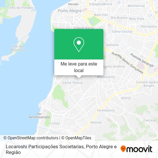 Locaroshi Participações Societarias mapa