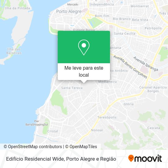 Edifício Residencial Wide mapa