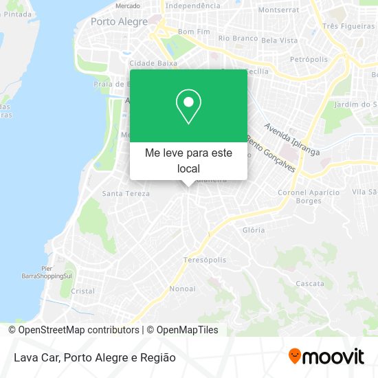 Lava Car mapa