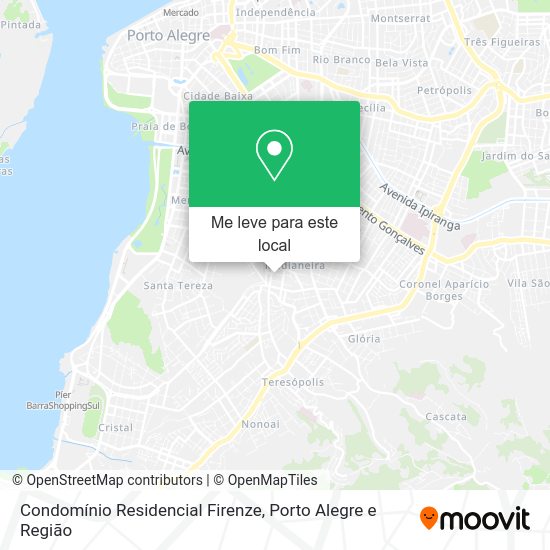Condomínio Residencial Firenze mapa