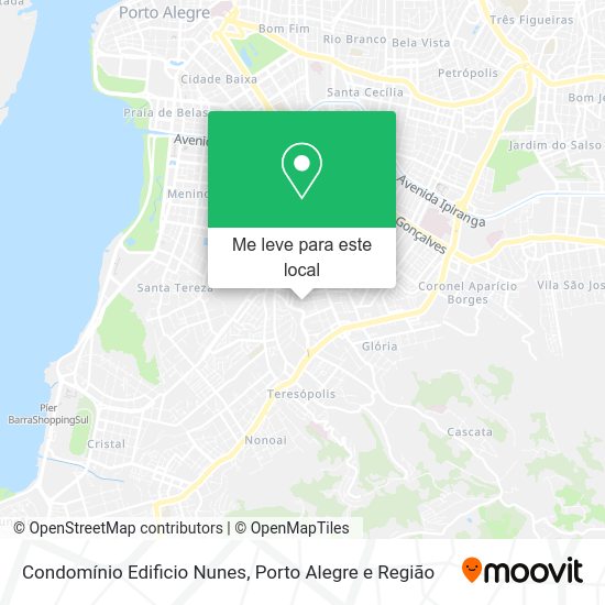 Condomínio Edificio Nunes mapa
