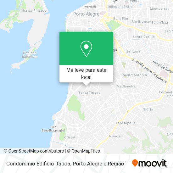 Condomínio Edificio Itapoa mapa