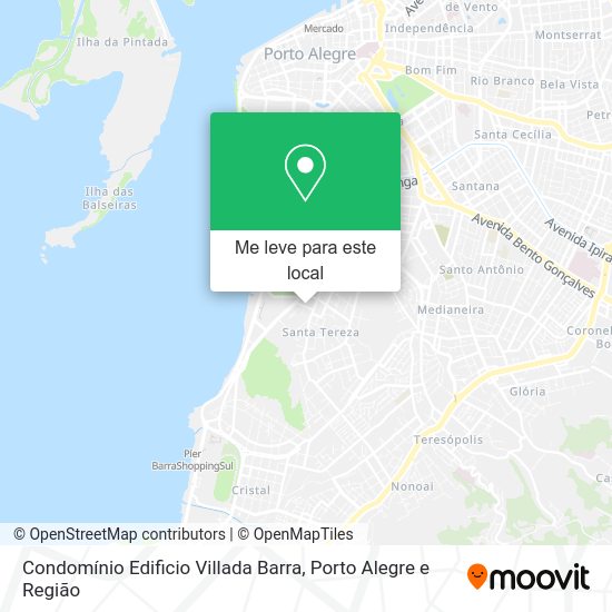 Condomínio Edificio Villada Barra mapa