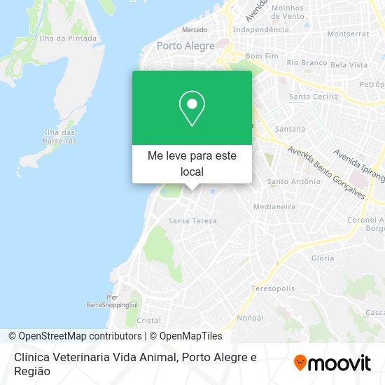 Clínica Veterinaria Vida Animal mapa
