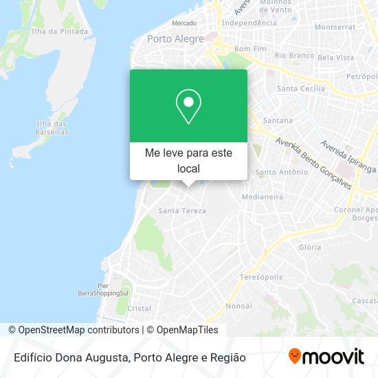 Edifício Dona Augusta mapa