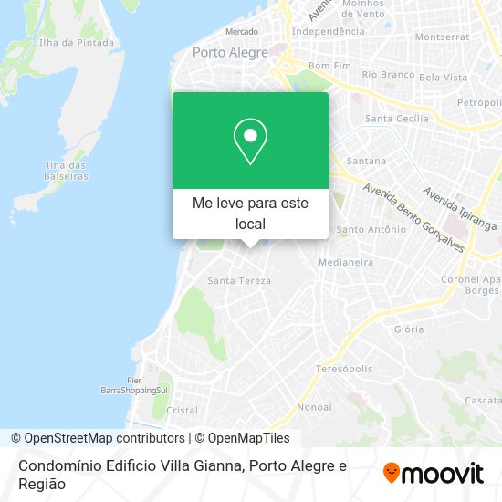 Condomínio Edificio Villa Gianna mapa