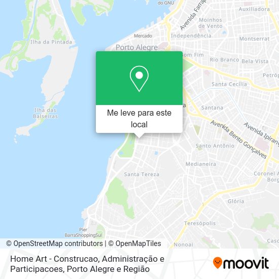 Home Art - Construcao, Administração e Participacoes mapa
