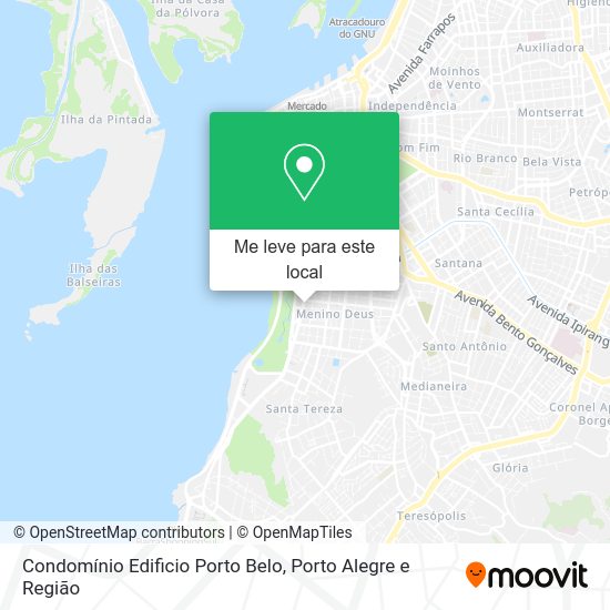Condomínio Edificio Porto Belo mapa
