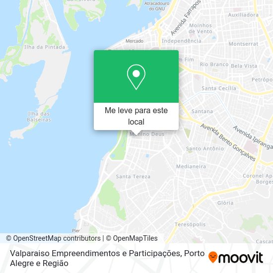 Valparaiso Empreendimentos e Participações mapa