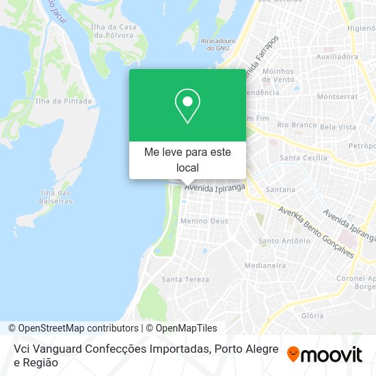Vci Vanguard Confecções Importadas mapa
