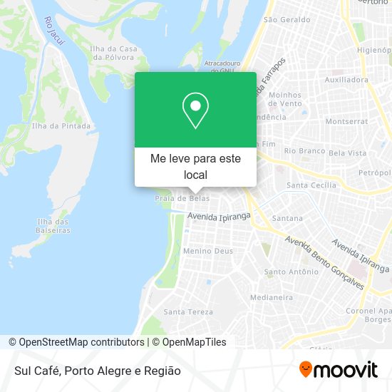 Sul Café mapa