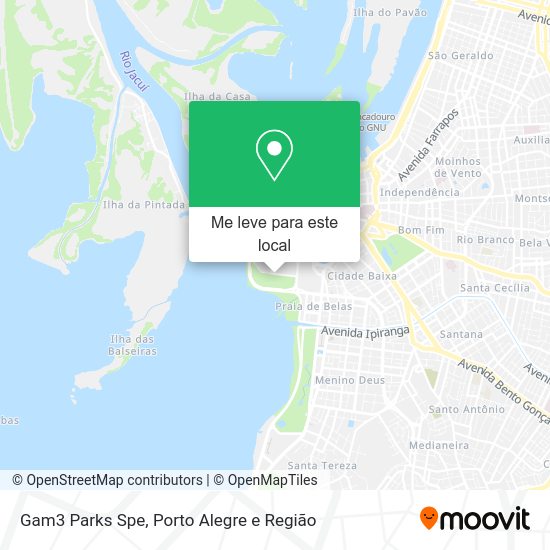 Gam3 Parks Spe mapa