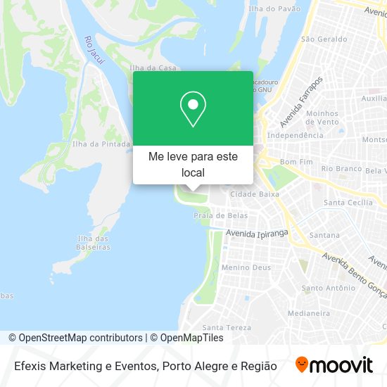 Efexis Marketing e Eventos mapa