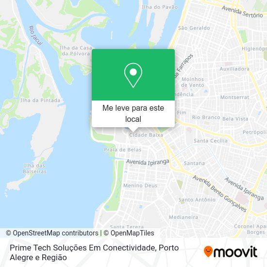 Prime Tech Soluções Em Conectividade mapa