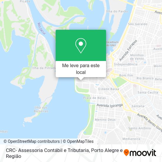 CRC- Assessoria Contábil e Tributaria mapa