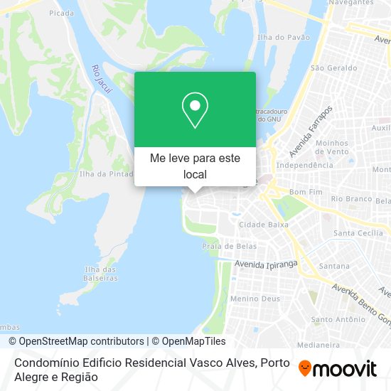 Condomínio Edificio Residencial Vasco Alves mapa