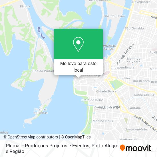 Plumar - Produções Projetos e Eventos mapa