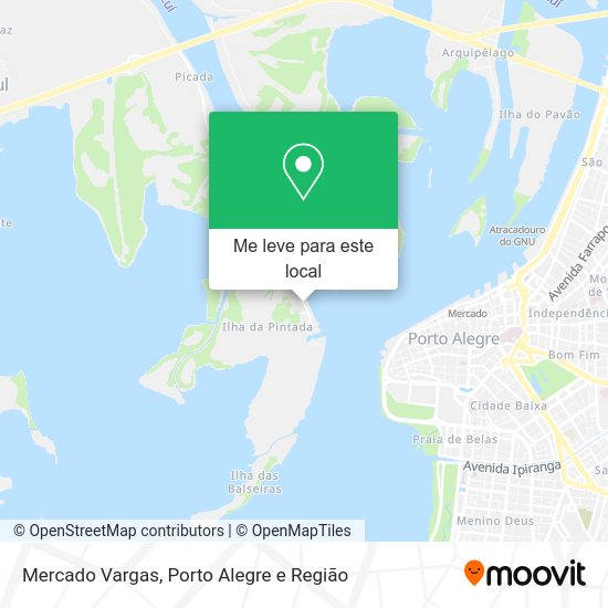 Mercado Vargas mapa