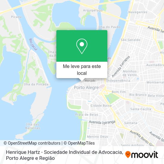 Henrique Hartz - Sociedade Individual de Advocacia mapa